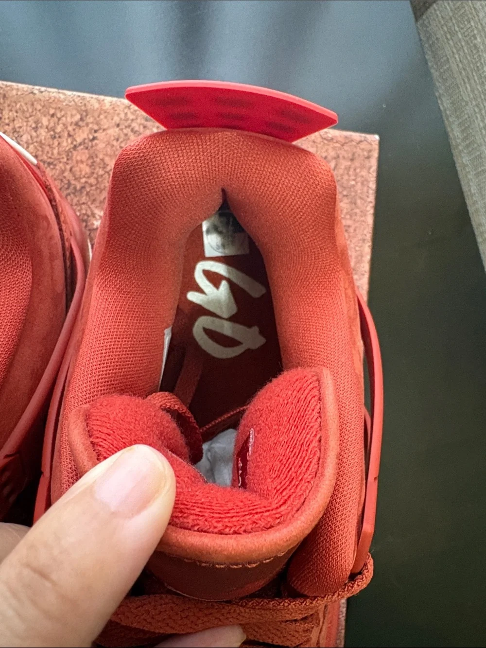Jordan Nigel Sylvester x Air Jordan 4 Retro OG SP Brick By Brick Red HF4340-800